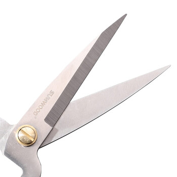 三木（SUNWOOD）190mm不锈钢龙凤呈祥结婚开业剪彩居家剪家用彩金剪刀 91121 