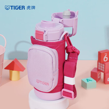 虎牌（TIGER）保温保冷杯学生儿童户外便携直饮盖水杯MTT-B50C-VL浅粉紫500ml