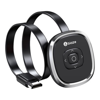 毕亚兹 手机无线投屏器 4K高清解码hdmi音视频同屏传输器 适用苹果安卓华为手机电脑接电视显示器投影仪