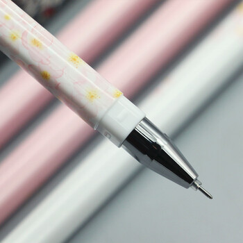 晨光樱花季中性笔学生用AGP67126全针管黑色水笔签字笔0.38mm可爱 12支/盒 1盒