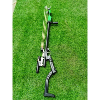 二代猫头鹰伸缩直杆弹弓弓头卡球双用扁皮圆皮持久耐用全套弹弓大全