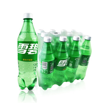 格力高无糖零度可乐680ml12瓶整箱碳酸饮料雪碧汽水芬达畅饮装雪碧680