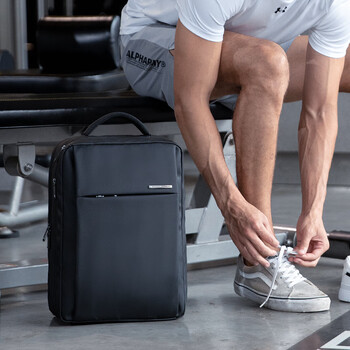 马可·莱登双肩包大容量背包多功能电脑包旅行包学生书包MR2900精英黑升级款 马可·莱登双肩包大容量背包多功能电脑包旅行包学生书包MR2900精英黑升级款