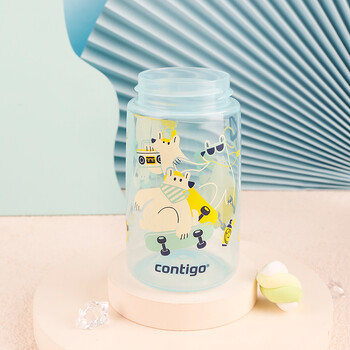 contigo康迪克儿童吸管水杯小发明家排气防喷420ml滑板熊熊HBC-GIZ249VP+ contigo康迪克儿童吸管水杯小发明家排气防喷420ml滑板熊熊HBC-GIZ249VP+