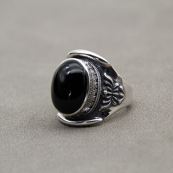黑松石戒指(复古款)【图片 价格 品牌 报价】-京东