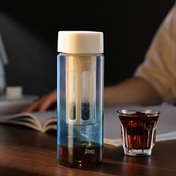 Bincoo冷萃杯随行四方形咖啡杯便携tritan水杯冷萃壶冷泡茶咖啡壶