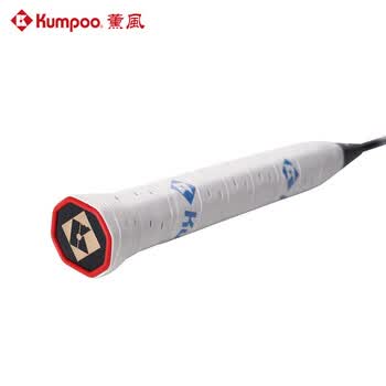 薰风（KUMPOO）新款AK-7二代全碳素超轻熏风训练比赛进攻型球拍 4U白色 空拍