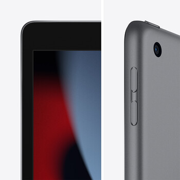 Apple/苹果 iPad(第9代)10.2英寸平板电脑 2021年款(256GB WLAN版/MK2N3CH/A)深空灰色