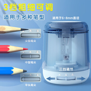 晨光(M&G)文具电动削笔器按压半自动铅笔削笔器卷笔刀转笔刀刨笔刀 男孩女孩生日礼物 粉APS906K0 晨光(M&G)文具电动削笔器按压半自动铅笔削笔器卷笔刀转笔刀刨笔刀 男孩女孩生日礼物 粉APS906K0