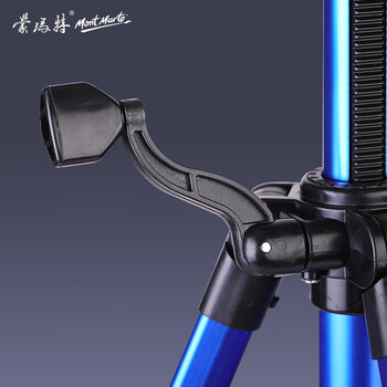 【全网低价】蒙玛特(Mont Marte)折叠画架 金属可伸缩加高铝合金画板架手摇式素描展示架蓝色写生架子MEA0062BCN美术写生 【全网低价】蒙玛特(Mont Marte)折叠画架 金属可伸缩加高铝合金画板架手摇式素描展示架蓝色写生架子MEA0062BCN美术写生