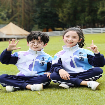 小学生校服春秋套装一年级中国风儿童班服幼儿园毕业园服夏季运动