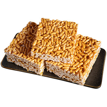 刻凡广西老式红糖米花糖香酥炒米饼冻大米糖经典怀旧儿时零食灵山特产