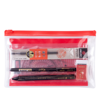 得力(deli)连中三元考试套装9件套 套尺+中性笔+替芯+涂卡笔+橡皮+2B铅笔 考试中高考专用6669 得力(deli)连中三元考试套装9件套 套尺+中性笔+替芯+涂卡笔+橡皮+2B铅笔 考试中高考专用6669