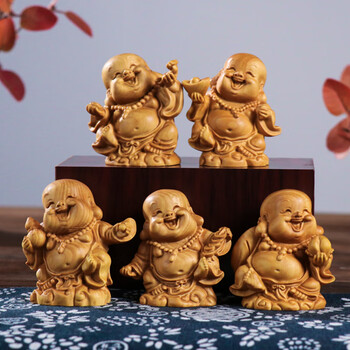黄杨木雕福禄寿图片- 京东