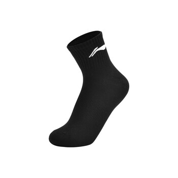 李宁（LI-NING）乒乓球袜棉质吸汗毛巾底防滑耐磨减震比赛训练运动袜男女款