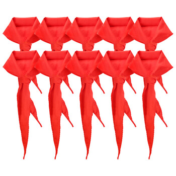 递乐 小学生少先队员红领巾布质柔软国标1.2米红领巾学生用品单条装  5326