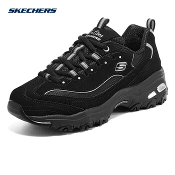 skechers斯凯奇 女鞋时尚厚底经典复古运动鞋老爹鞋休闲鞋66666179