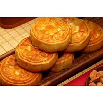 老鼎丰东北川酥五仁伍仁枣泥月饼正宗哈尔滨 果脯月饼500克 共五枚