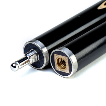 LP台球杆BEC-2黑八小头斯诺克黑8中式八球16彩中头桌球杆勇冠 10mm