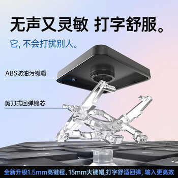 视艺星【2025新款】iPad妙控键盘Air4/5/6/7平板保护套ipad7/8/9适用苹果Pro11/13寸mini7触控悬浮键盘 iPadPro2024版13寸专用款【白色】