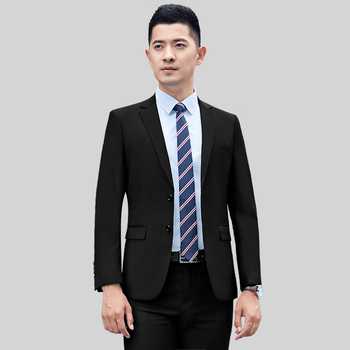 男士黑色西装 西裤 s 西装165 西裤29 适合100-110斤