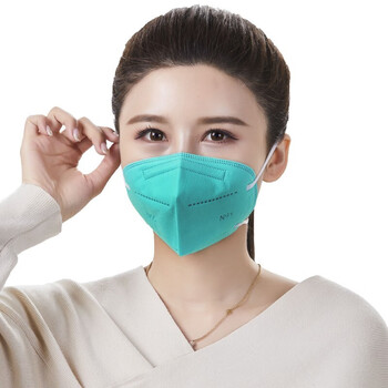 汁寒磐医用n95防护口罩一次性耳戴式五层含熔喷过滤层防护防花粉成人