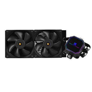利民（thermalright） Frozen Prism 240 BLACK 冰封棱镜 一体式水冷散热器 cpu散热器 支持多平台 FP240 BLACK