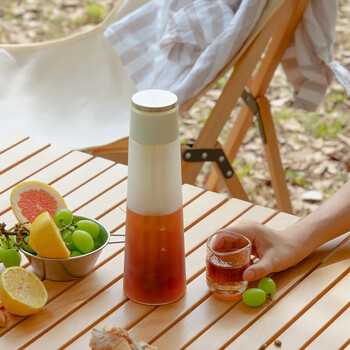 泰摩 冰锥冷萃壶 冷萃咖啡壶 果茶冷泡瓶 冷萃杯600ML