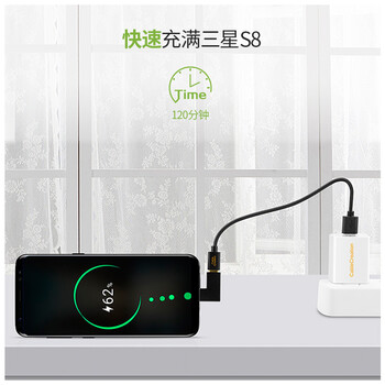 一绳CABLE CREATION CC0840 Type-c公对母转换头 弯头90度 usb-c直通头转换器type-c转接头延长线10G传输