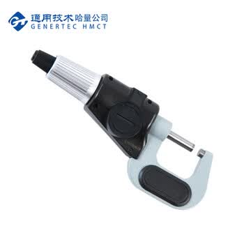 哈量连环数显外径千分尺 螺旋测微仪器 镶合金 公英制 0-25_0.001mm