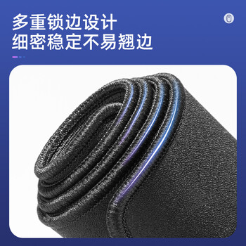 得力（deli）专业游戏鼠标垫 电竞鼠标垫 高密顺滑加厚款小号MJ001-G3