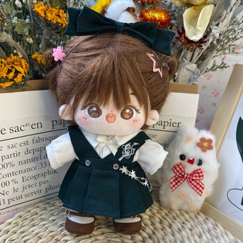 便宜20cm无属性棉花娃娃裸娃人形公仔毛绒玩具玩偶手工制作可爱男女娃