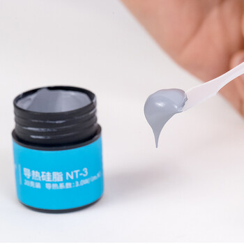 NVV NT-3导热硅脂 cpu散热硅脂导热膏手机芯片台式机笔记本显卡散热硅胶 20g大容量