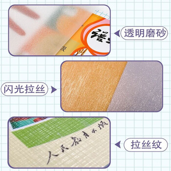 西玛(SIMAA)25K/10张透明防滑书套 学生包书皮包书套 透明环保安全材质学生书套(带姓名贴)6308 西玛(SIMAA)25K/10张透明防滑书套 学生包书皮包书套 透明环保安全材质学生书套(带姓名贴)6308