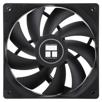 Thermalright(利民) TL-C12C 黑色12cm入门级风压扇 经典磁稳S-FDB轴承 50CM 4PIN串接PWM接头 1550转速