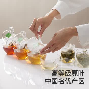 teastone冷泡茶纯茶包独立小包无绳袋泡茶黑茶白茶红茶原叶拼配2g*10包