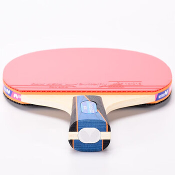 蝴蝶乒乓球拍波尔3000直拍短柄双面反胶纯木合板专业级高弹成品单拍