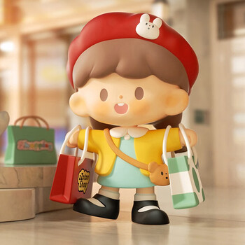 泡泡玛特popmait卓大王盲盒百货大楼rico惬意玩具福袋盲袋扭蛋摆件