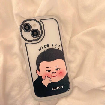 泉途士趣味搞怪卡通胖子情侣适用iphone1312promax苹果11手机壳xs女xr