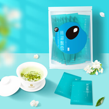 川红茉莉花茶叶茉莉飘雪川茶浓香耐泡特级严选60克袋装四川特产自己喝