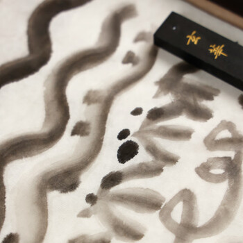 漢墨 玄璞斋玄华墨块墨条 古法桐油烟窑顶5钱古法徽墨 文房四宝书法国画作品用墨锭