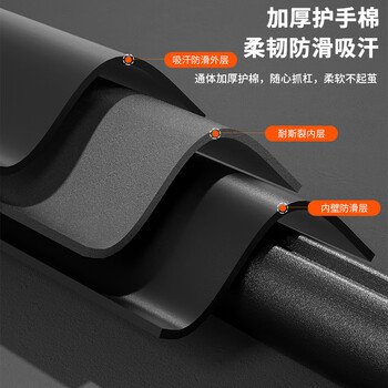 PROIRON普力艾 单杠 室内引体向上家用免打孔门上单杠健身器材 95-120cm	