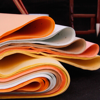 芬尚 四尺对开七言瓦当 对联宣纸半生熟书法比赛专用纸净皮生宣 五彩烫金100张 135*34cm 芬尚 四尺对开七言瓦当 对联宣纸半生熟书法比赛专用纸净皮生宣 五彩烫金100张 135*34cm