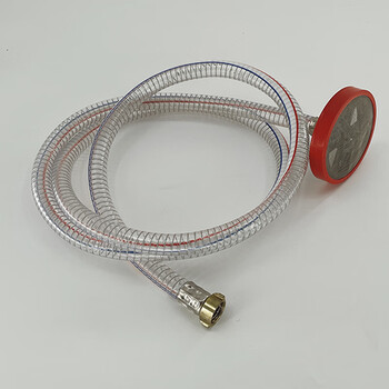 汽油电动打药机进水管回水管配件大全柱塞泵钢丝4/6分连接吸水管 a型