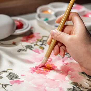 張小鳳文房四宝套装毛笔套装毛笔书法初学入门笔墨纸砚全套国画套装礼盒【妙手丹青基础款13件套】