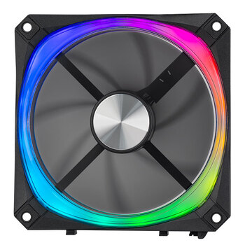 银昕（SilverStone）魔方120 机箱积木风扇(120mm/卡扣式/ARGB/大风量/散热/低噪)