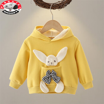 套装加绒6个月婴幼儿加厚两件套1-4岁女童秋冬新款童装小孩秋冬穿的