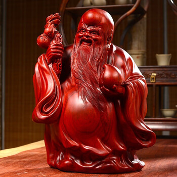 【⭐️稀少❣️美品⭐️】水牛彫刻　角製寿老人像　角製壽老翁人物　中國美術　東洋彫刻 中国 寿山石 人物 置物 彫刻 古美術 - メルカリ