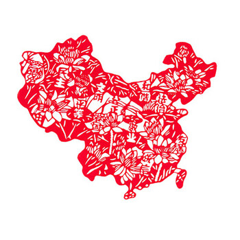 廉洁文化剪纸中国梦廉洁剪纸传统手工作品成品社会主义价值观窗花中国