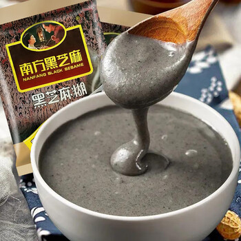 南方黑芝麻糊315g袋装独立小包早餐即食冲饮谷物芝麻糊代餐粉315g原味